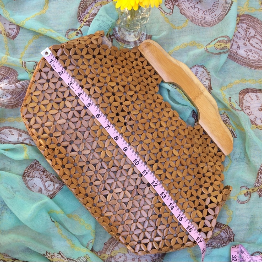 Wooden handbag Donated - Picture 2 of 6